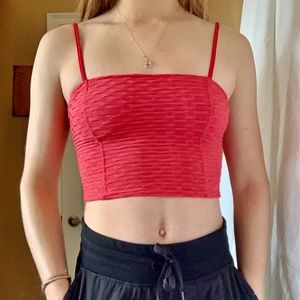 Tela Strappy Cropped Tank Top